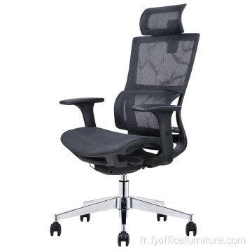 Prix ​​départ usine Chaise de bureau en maille pleine directeur chaise de patron ergonomique